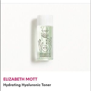 5/$25💜 Elizabeth Mott Hydrating Hyaluronic Acid Toner Travel Size 0.5 oz